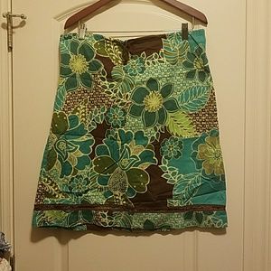 EUC colorful skirt